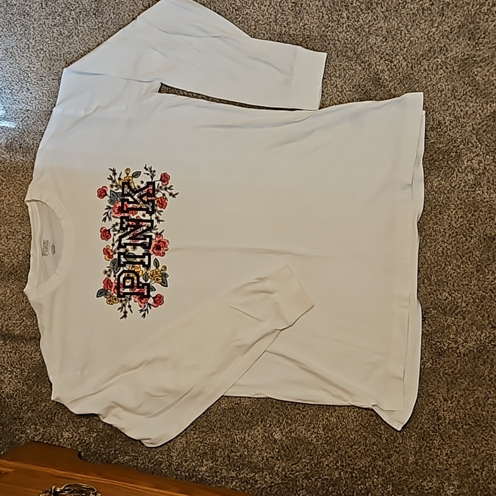 PINK Long Sleeve T Shirt